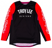 Мотоджерси TROY LEE DESIGNS GP Pro Jersey Boltz Black/Glo Red