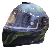 Шлем AIM RH365 Carbon KAIQI GOLDEN