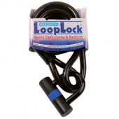 Трос с замком противоугонный 2 м x 15 мм OXFORD Loop Lock