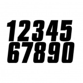 Цифра 1 номера FACTORY EFFEX Factory Numbers - 4