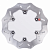 Диск тормозной задний (правый) WAVE FIX BRAKING для KTM 150 EXC TPI 2020-2025; 300 EXC TPI SIX DAYS 2018-2024