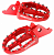 Комплект подножек алюминиевых кованых ZETA для HONDA CRF250, 450, CRF 250L, Rally